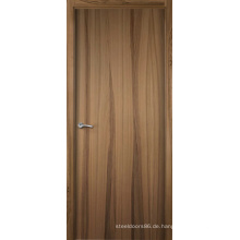 MDF-Platte kundengebundener Entwurf führte furniertes Eingangstür-rustikales Holz durch